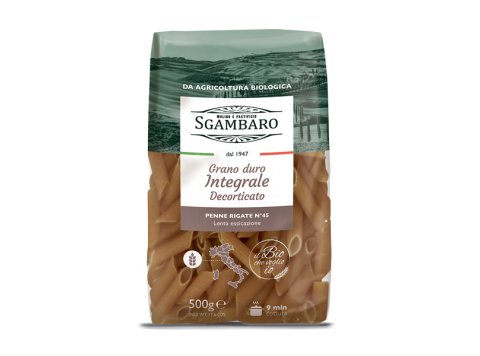 Penne rigate integrali bio 500 gr jolly