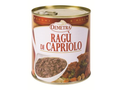 Ragù di capriolo 820 gr demetra