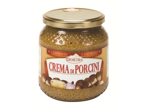 Crema di funghi porcini 550 gr demetra