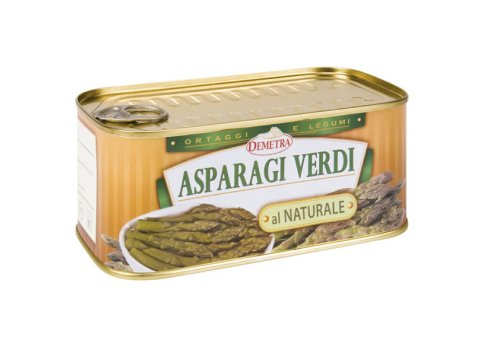 Asparagi verdi al naturale ristorazione