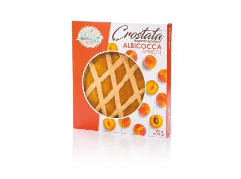 Crostata albicocca gr 300