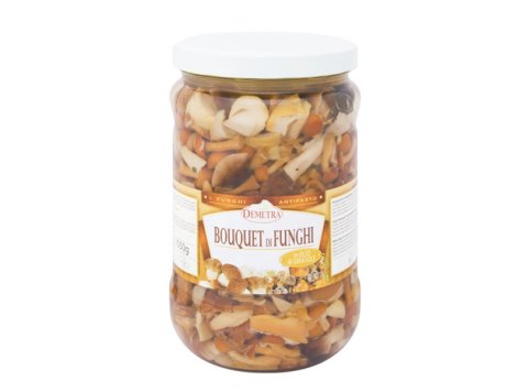 Funghi bouquet o.girasole 1050gr demetra