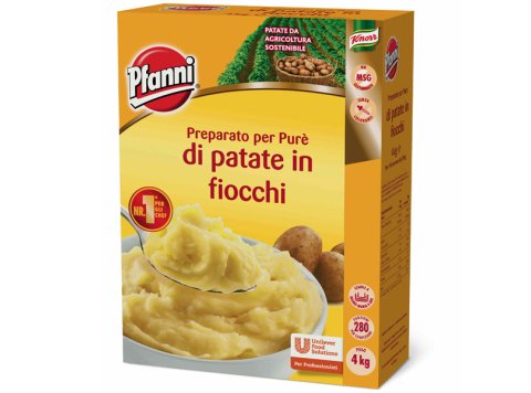 Preparato per purè fiocco pfanni