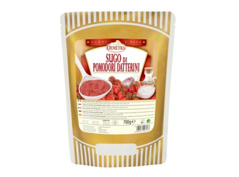 Sugo pomodori datterini 700 gr demetra