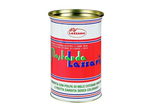 Mostarda veneta in latta lazzaris