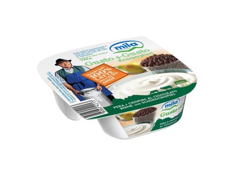 Yogurt mini pasto pera/crispies