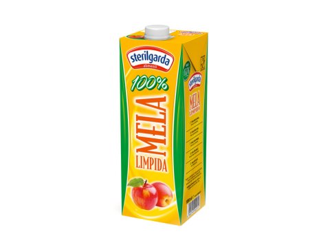 Succo mela limpido in brik 1 lt