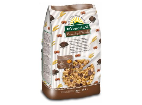 Muesli croccante cioccolato e nocciole