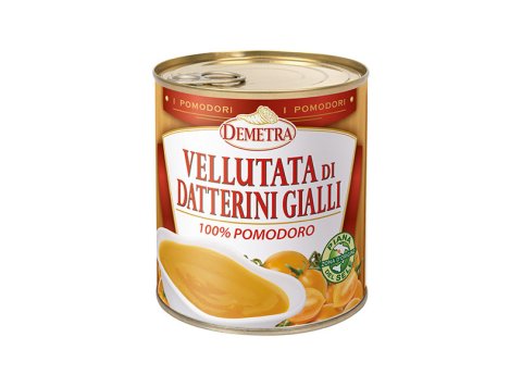 Vellutata di datterini gialli demetra