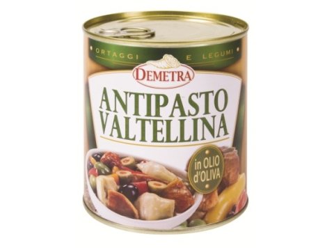 Antipasto valtellina in olio d'oliva