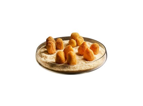 Mini crocchette al nero di seppia