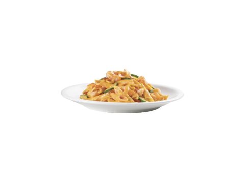 Garganelli gamberi/zucchine fiordiprimi