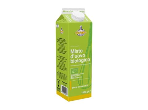 Misto d'uovo biologico pastorizzato
