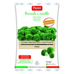 Broccoli a rosette green frost