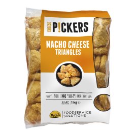 Triangoli nachos e formaggio