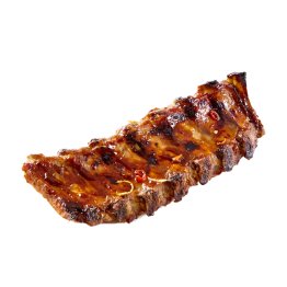 Ribs bbq style suino