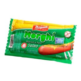 Wurstel 250gr grossen suino