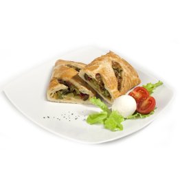 Mini strudel vegetariano