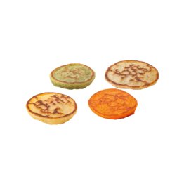 Mini blinis multicolore assortiti