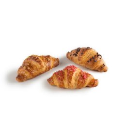 Mini croissant farciti 3 tipi 40 gr