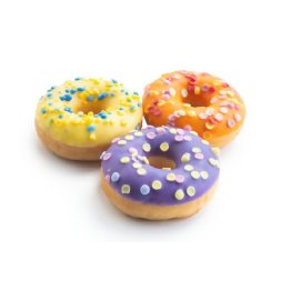 Mini donuts alla frutta 22 gr 90 pz