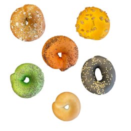 Mini bagel mix 40 gr 6 tipi