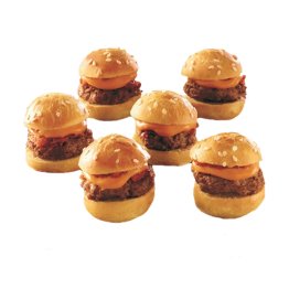 Mini cheeseburgers cotti 19 gr
