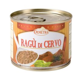 Ragù di cervo 200 gr demetra