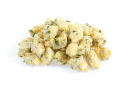 Frittelline di zucchine e gamberi