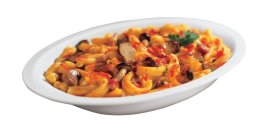 Strozzapreti speck/funghi fiordiprimi
