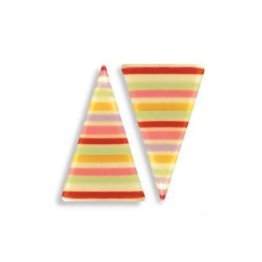 Mini triangoli choc a righe 230 pz