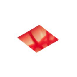 Decor rombo choc rosso