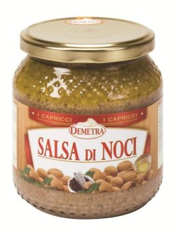 Salsa di noci 530 gr demetra