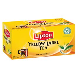 The lipton yellow label 25 filtri