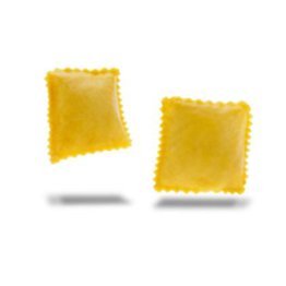 Scrigni con squacquerone dop/erbette d.c