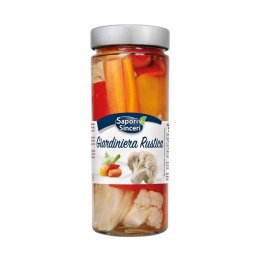 Giardiniera rustica in agrodolce 600 gr
