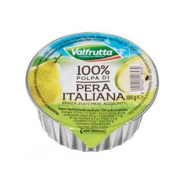 Polpa di pera 100 gr valfrutta