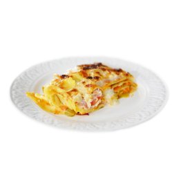 Lasagne zucca/funghi/speck di martino