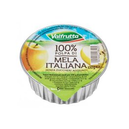 Polpa di mela 100 gr valfrutta