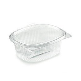 Vaschetta plastica ovale 375 ml 50 pz