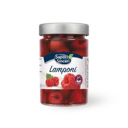 Lamponi allo sciroppo 310 gr