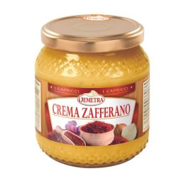 Crema zafferano 540 gr demetra