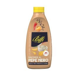 Salsa maionese al pepe nero 800gr biffi