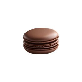 Les mono macarons artigianali cacao