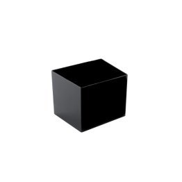 Coppette cube ps nere 60 cc