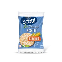 Gallette di mais e riso monop. 19 gr