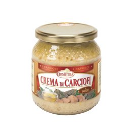 Crema di carciofi tartuf. 550 gr demetra
