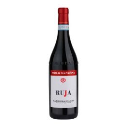 Vino barbera d'alba doc ruja