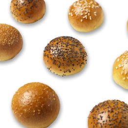 Petit panbrioche con topping 10/11 gr