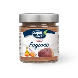 Ragù di fagiano 212 gr demetra